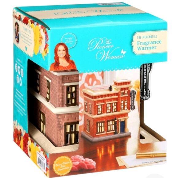Pioneer Woman THE MERCANTILE Electric Wax Melt Fragrance Warmer New/Sealed! - Picture 6 of 13